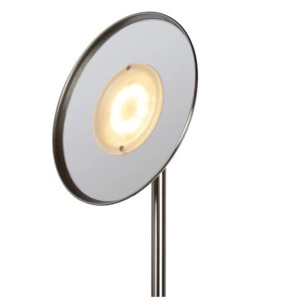 Lucide ZENITH - Lampadaire / lampe de lecture - LED Dim. - 3000K - Chrome Dépoli - détail 6